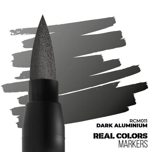 AK-RCM011 Patinierungsmarker, dunkles Aluminium